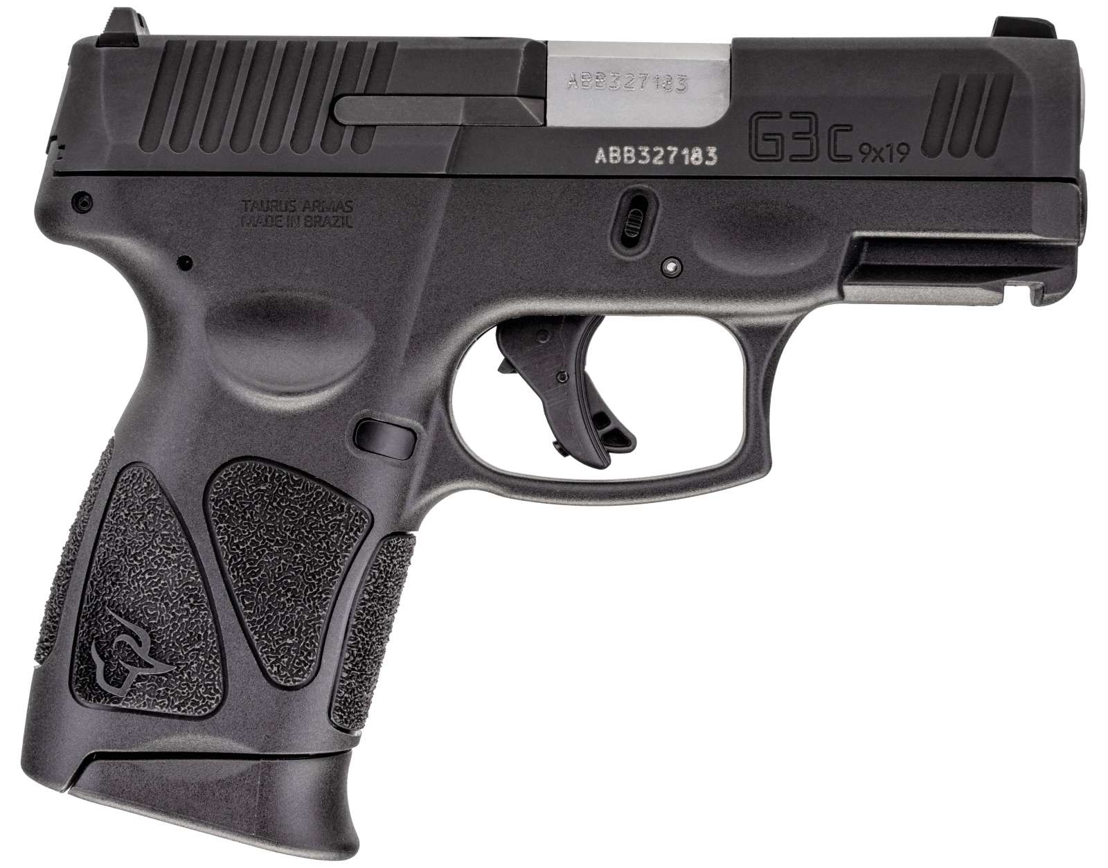 Taurus 1G3C931 G3C  9mm Luger 3.26" 12+1 Matte Black Steel Slide Black Poly-img-1