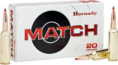 Hornady 82180 Match  300 Win Mag 195 gr Extremely Low Drag-Match 20 Bx/ 10-img-1