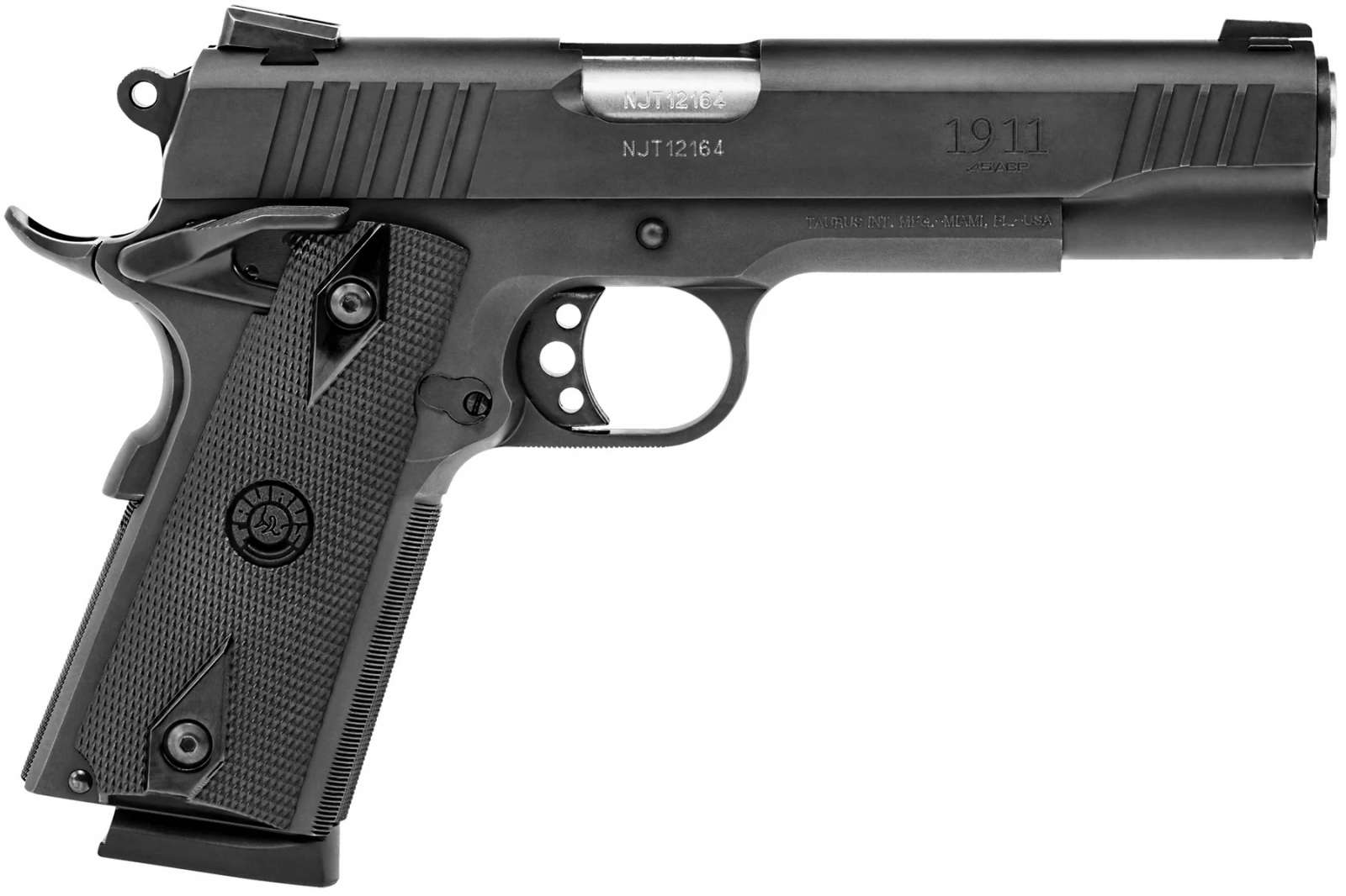 Taurus 1191101FS 1911 Standard 45 ACP 5" 8+1 Blued Black Polymer-img-1