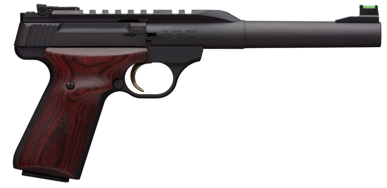 Browning 051499490 Buck Mark Hunter 
22 LR 7.25" 10+1 Black Aluminum Alloy -img-1