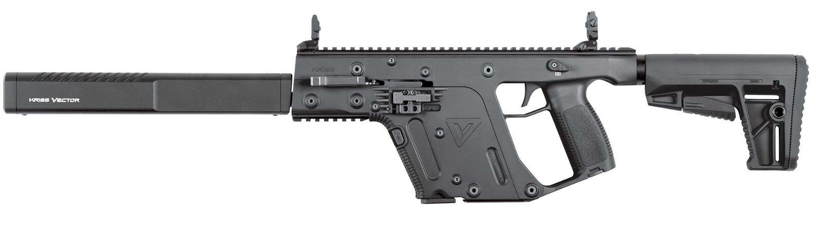 Kriss USA KV10CBL20 Vector Gen II CRB 10mm Auto 16" 15+1 Black 6 Position S-img-1