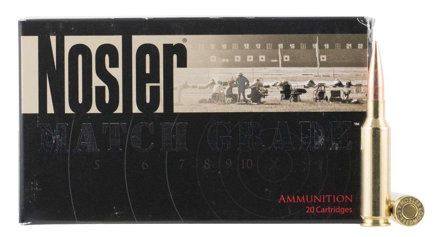 Nosler 60115 Match Grade RDF 6.5 Creedmoor 140 gr Hollow Point Boat Tail (H-img-1
