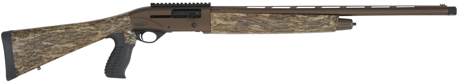 TriStar  Viper G2  12 Gauge 24" 5+1 3" Bronze Cerakote Mossy Oak Bottomland-img-1