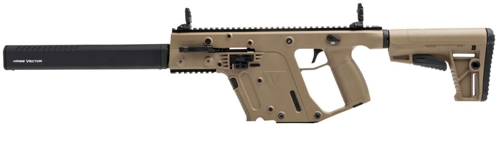 Kriss USA KV90CFD20 Vector Gen II CRB 9mm Luger 16" 17+1 Flat Dark Earth Ce-img-1