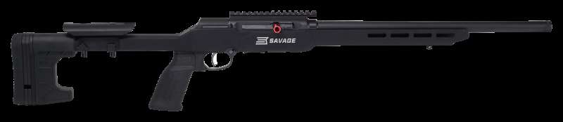 Savage 47248 A22 Precision 22 LR 18" 10+1 Matte Black Adjustable MDT ACC Al-img-1