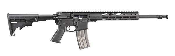 Ruger 8530 AR-556  300 Blackout 16.10" 30+1 Black Hard Coat Anodized 6 Posi-img-1