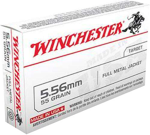 Winchester Ammo Q3131KY USA  5.56x45mm NATO 55 gr Full Metal Jacket Lead Co-img-1